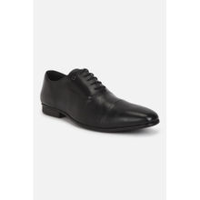 Van Heusen Men Black Lace Up Oxford Shoes