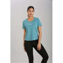 AESTHETIC NATION Performance Training Teal T-Shirt