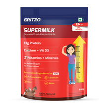 Gritzo Supermilk Height + ( 13+Y Girls) Protein - Double Chocolate