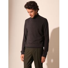 Selected Brown Roll Neck Sweater