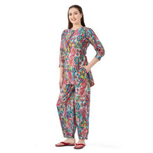 July Nightwear Women Multi-Color Kurti - Pyjama-WPC656 (Set of 2)