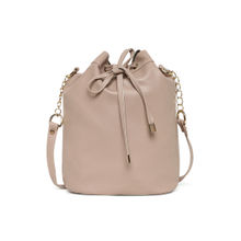 Kleio Stylish Solid Color Bucket Sling Bag For Women & Girls