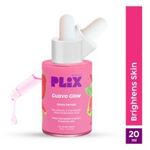 PLIX 10% Vitamin C Guava Face Serum for Skin Brightening & Even tone with Hyaluronic acid & Pentavitin