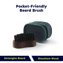 Beardinator Pocket Wooden Beard Brush For Men