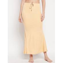 Secrets By ZeroKaata Women Nude Solid Mermaid Fit Saree Petticoat