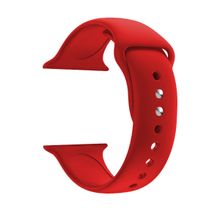 GRIPP 42-44-45Mm Apple Silicon Watch Strap - Red