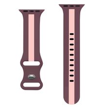 GRIPP 40-41Mm Tutone Watch Strap - Mauve Pink