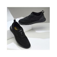 Campus PLUNGE Black Men Walking Shoes