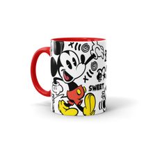 Macmerise Mickey Graffiti Pattern Milk, Tea, Coffee Mug 330ml