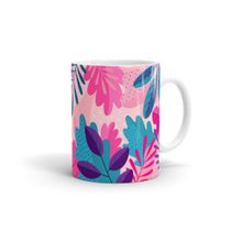 Macmerise Tropical Leaves Pattern Milk, Tea, Coffee Mug 330ml