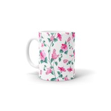 Macmerise SK Hibiscus Blush Pattern Milk, Tea, Coffee Mug 330ml