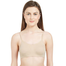 SOIE Women's Non-Padded Non-Wired Beginners Bra - Nude