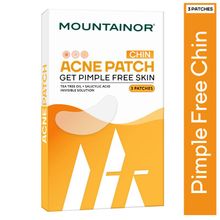 Mountainor Chin Acne Pimple Patch, Salicylic Acid+ Tea Tree Oil Clean Hydrocolloid-Spot Corrector