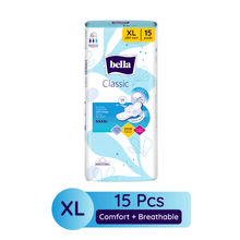 Bella Classic Softi Breathable Sanitary XL Pads With Wings, Heavy Flow
