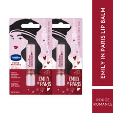 Vaseline Rouge Romance Emily In Paris Limited Edition Red Tinted Lip Balm Stick - Pack Of 2