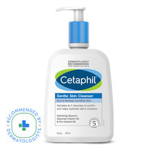 Cetaphil Gentle Skin Cleanser for Dry to Normal Skin with Niacinamide |Dermatologist Recommended