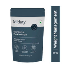 Miduty ShapeMe Up Plant Protein Pea & Brown Rice Protein Weight Loss Vegan Chocolate