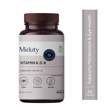 Miduty Palak Notes Vitamin A.D.K Multivitamin Capsules