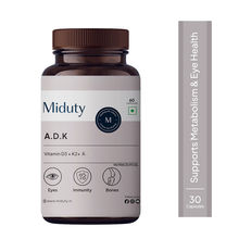 Miduty Palak Notes Vitamin A.D.K Multivitamin Capsules