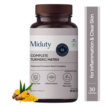 Miduty Complete Turmeric Matrix Turmeric Cough Cold Cholesterol 10x bioavailable