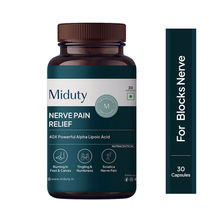 Miduty Nerve Pain Relief Alpha Lipoic Acid B Vitamins Neuropathy Support