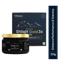 Miduty Shilajit Gold 3x Ashwagandha Safed Musli Men Sexual Wellness Stamina Testosteroned