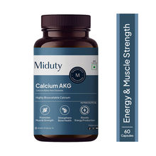 Miduty Calcium Alpha-Ketoglutarate Glutarate (Ca-Akg) Capsules