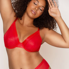 Parfait Maya Unlined Wire Bra Style Number-P5752 - Red