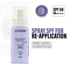 SEREKO Spray SPF 50 PA++++ Invisible formula with Cica Face & Body Sunscreen