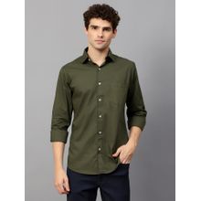 AM SWAN Olive Green Shirt for Men
