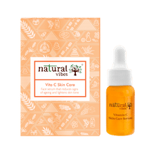 Natural Vibes Ayurvedic Vitamin C Skin Care Serum Reduces Signs Of Ageing And Lightens Skin Tone
