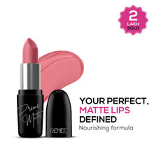 RENEE Prime Matte Lipstick 05 Hazelnut Nude, Long-Lasting, Creamy Matte, Non-Drying, Vitamin E