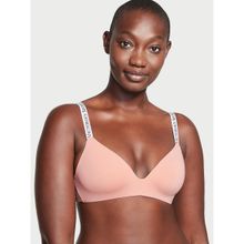 Victoria's Secret Peach The T-Shirt Lightly Lined Wireless Bra