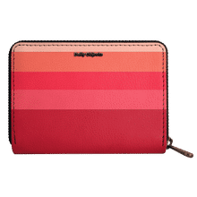 DailyObjects Berry Quin Zipper Slim Card & Coin Wallet