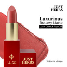 Just Herbs Luxe Satin Melt High Shine Lipstick - 10 Cocoa Mirage