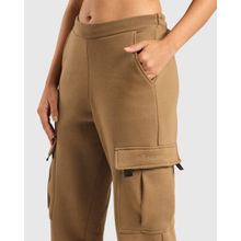 Musclemind Brown Cloud Ease Cargo Pants