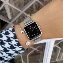 Joker & Witch Unity Silver Magnetic Watch Bracelet Stack For Women