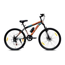 Leader Cycles SCOUT 26T Mountain Bike Without Gear Single Speed with Suspension & Dual Disc Brake