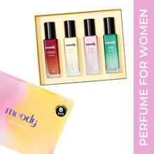 Moody Premium Perfume Gift Set Of 4 For Women - Long Lasting Eau de Parfum