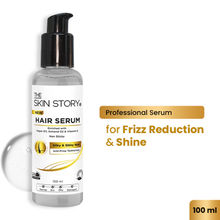 The Skin Story Anti Frizz Hair Serum For Smooth Shiny Silky Hair With UV Protection Vit E Argan Oil