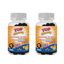 Top Gummy Multivitamin For Adults With 15 Vitamins & Minerals Orange (Pack Of 2)