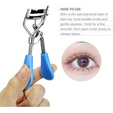 Rhe Cosmetics Professional Eyelash Curler For Turning Headup Girl - Blue