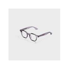 SAM AND MARSHALL Unisex Propionate Purple Wayfarer Eyewear Frame
