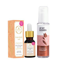 Just Herbs Glow Getter Kimsukadi Facial Oil & Rose Facial Mist Combo
