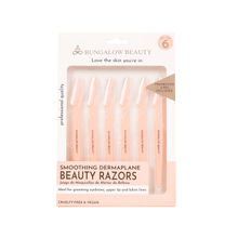 BUNGALOW BEAUTY Pink Facial Razors
