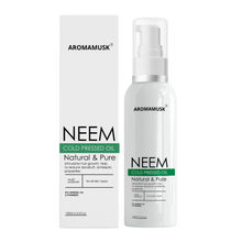 AromaMusk USDA Organic 100% Pure Cold Pressed Neem Oil For Hair, Skin, Nail Natural Insect Repellent