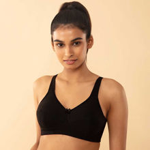 Nykd by Nykaa 3 Section Super Support Bra - Black NYB188