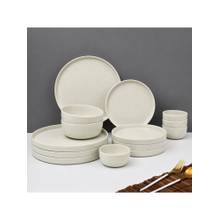 Voncasa Minto Pastel Green Melamine Dinner Set 14 Pieces