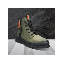 Bugatti Pallario Comfort Men Green Casual Boots