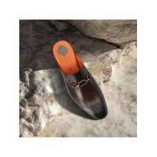 Bugatti Rico Men Slip On Casual Brown Mules
